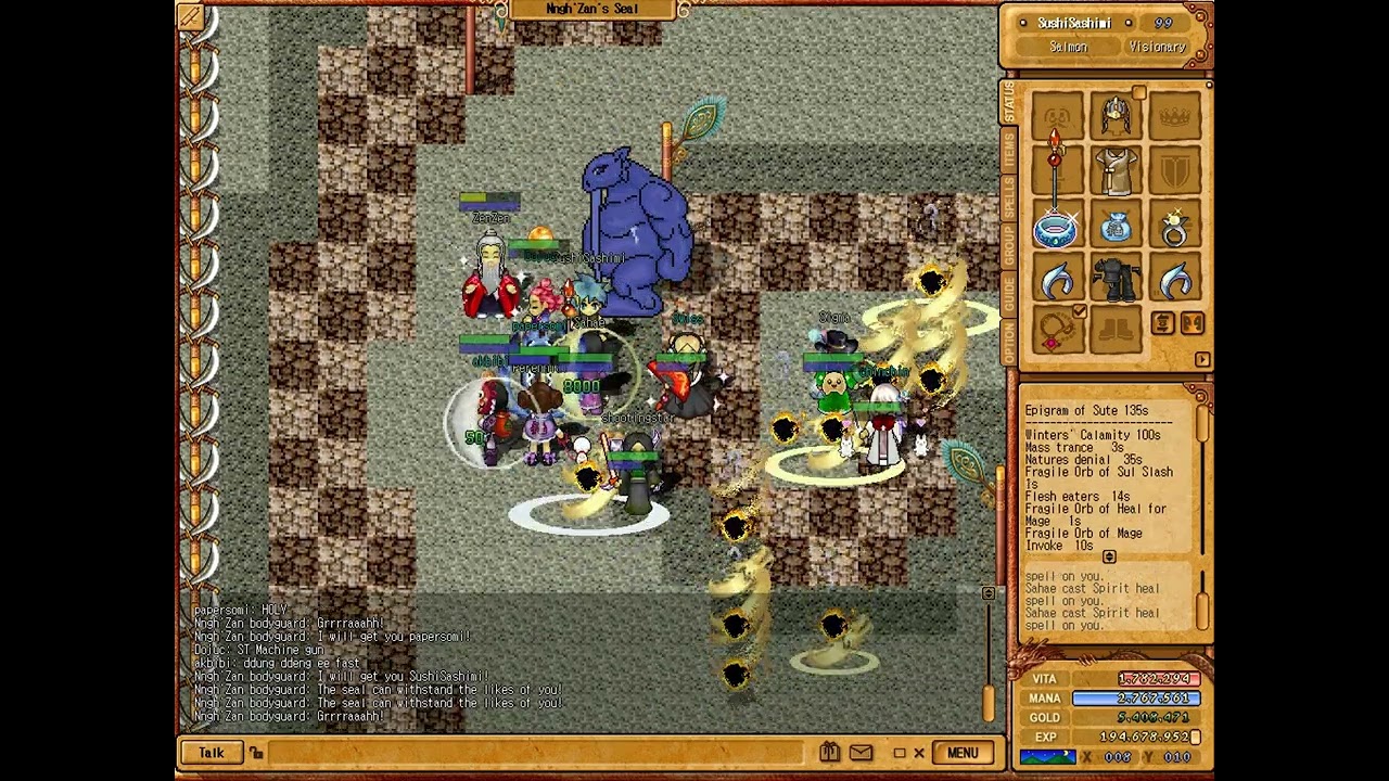 NexusTK - Sa Trial with Heaven clans