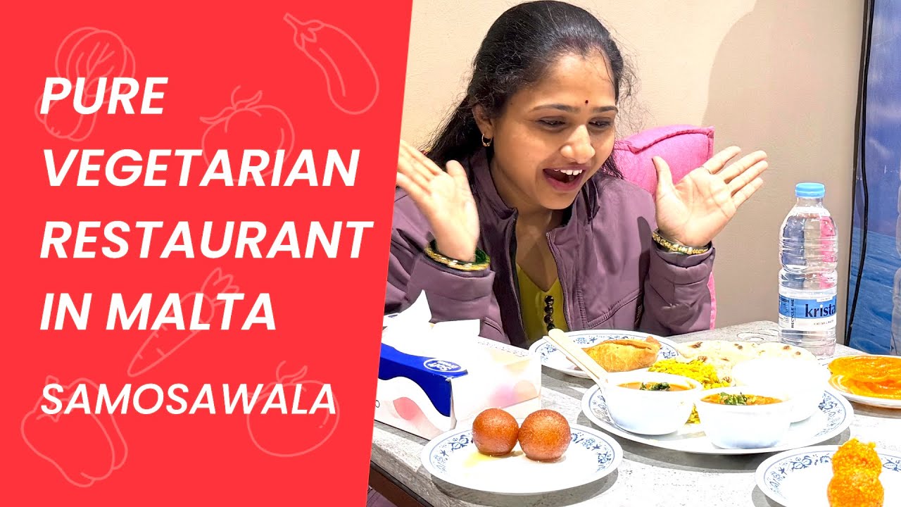 First pure vegetarian restaurant 😋in Malta #malta 🇲🇹#restaurant 