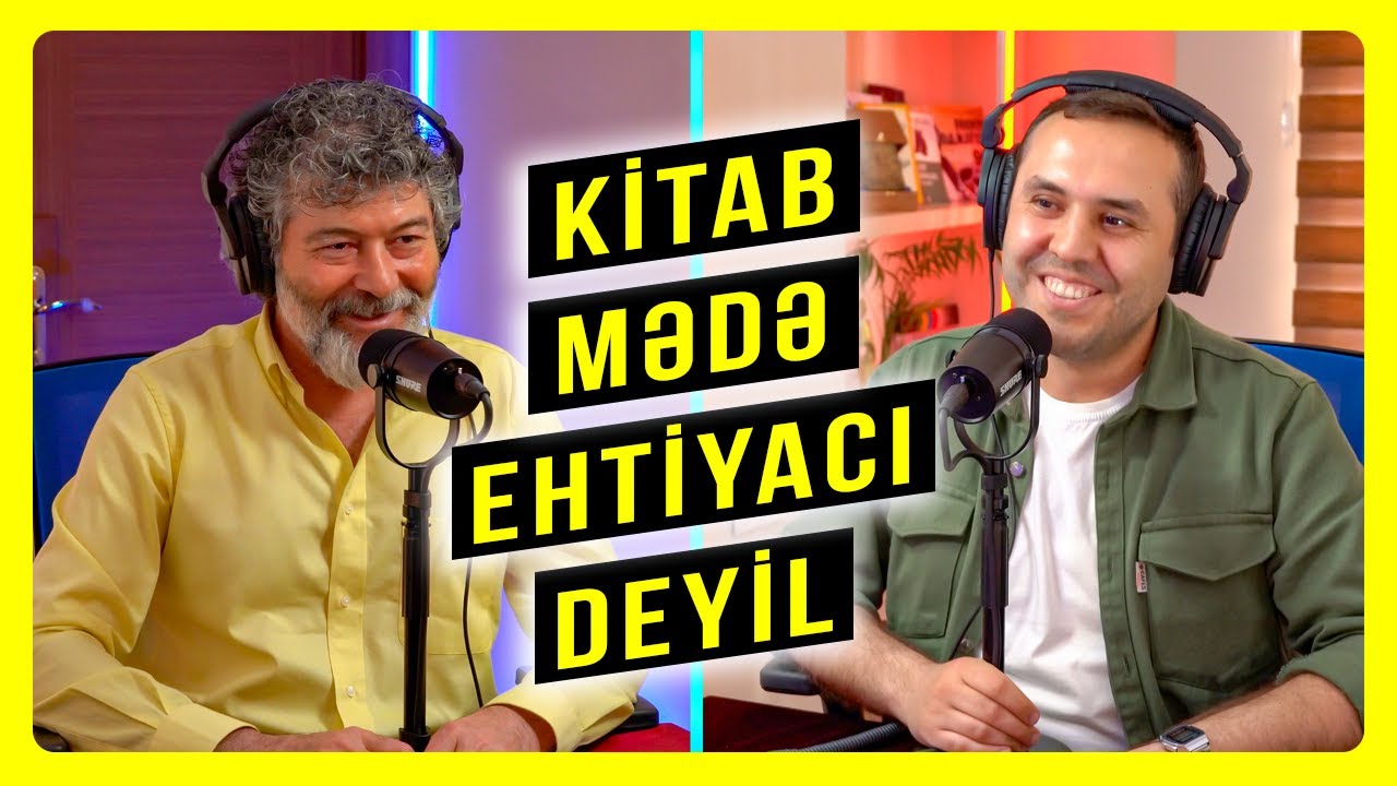 📚 Kitab mədə ehtiyacı deyil | Şahbaz Xuduoğlu