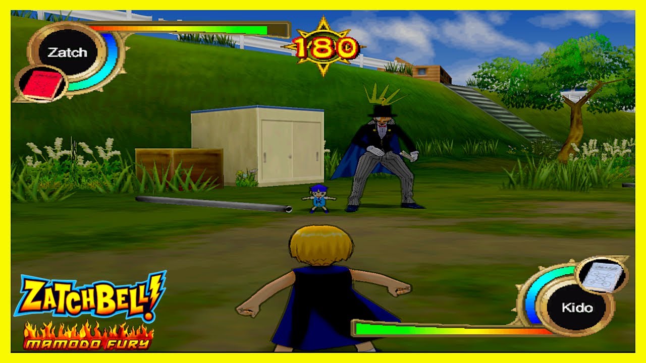 Zatch vs Kido (Zatch Bell Mamodo Fury)