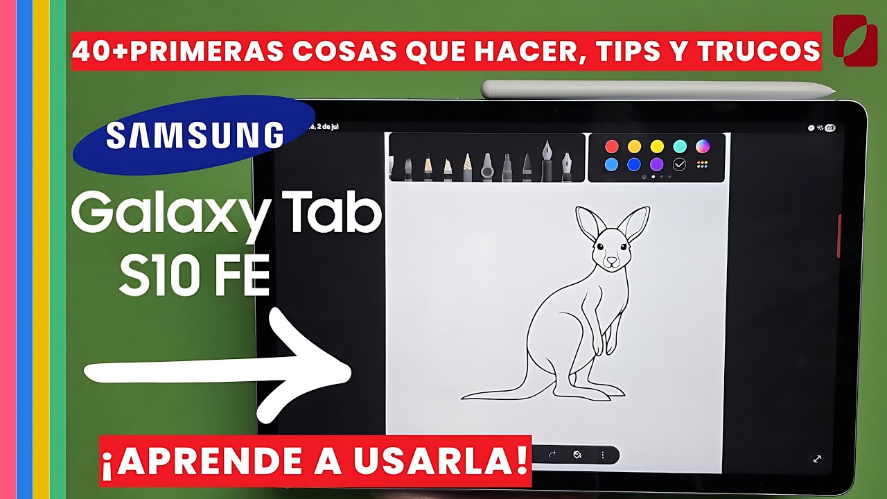 ✨Samsung GALAXY TAB S10 FE: Primeros pasos, Toma de NOTAS, 40+ Tips y trucos y GUÍA COMPLETA DE USO👀
