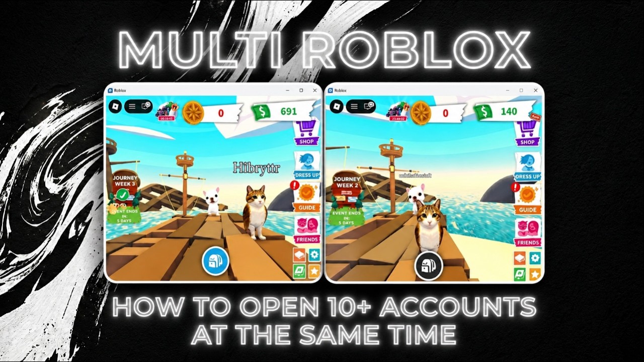 Multi Roblox How to Open 10+ Accounts at the Same Time (2026)