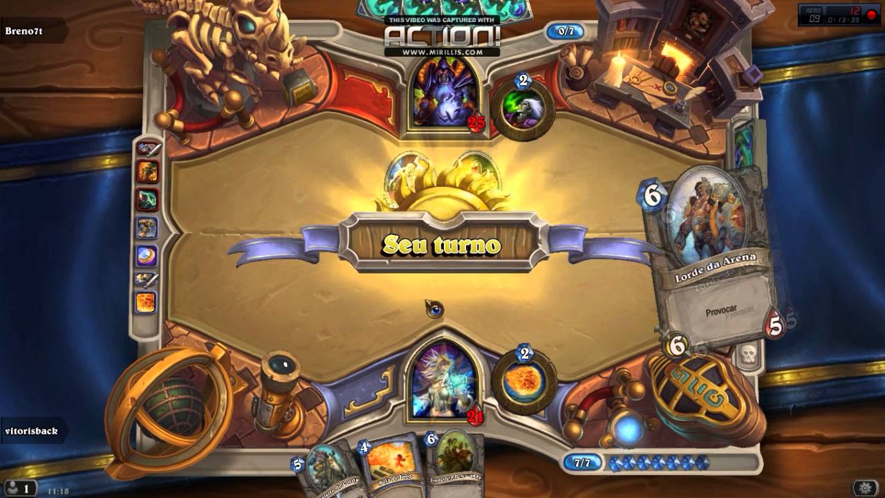O MELHOR DECK DE MAGO NO HEARTHSTONE