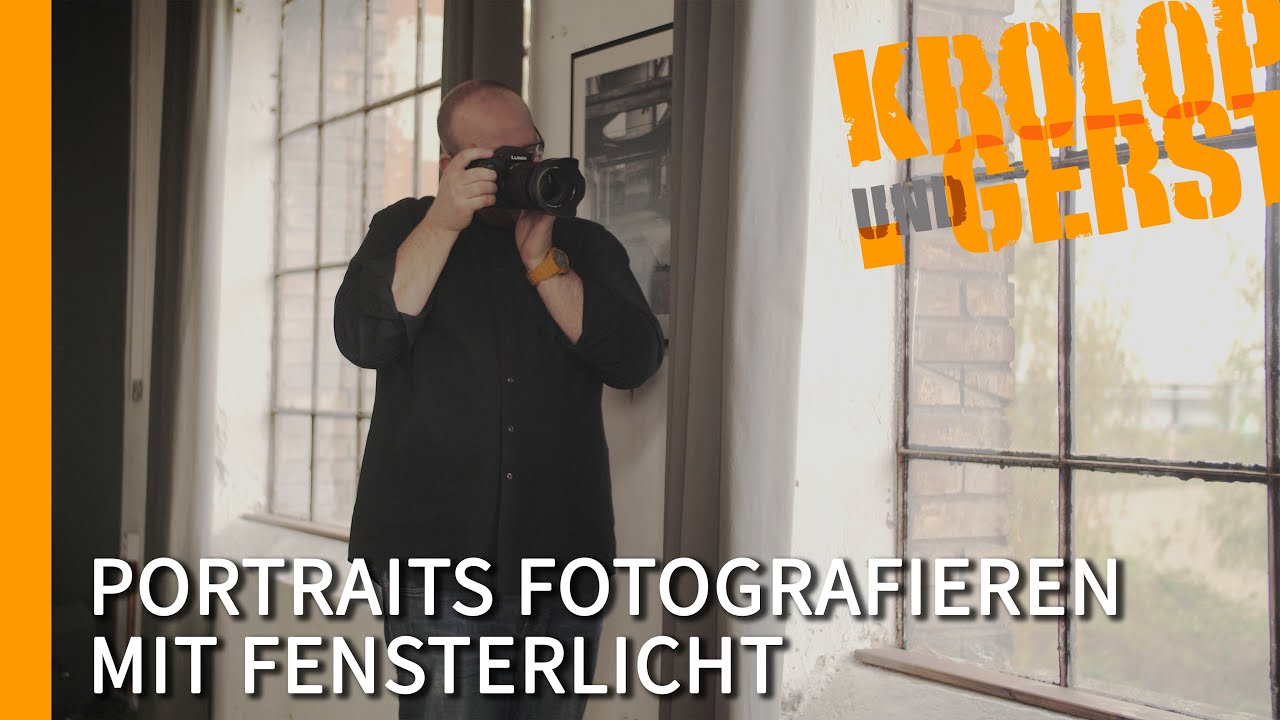 Portraits fotografieren mit dem richtigen Einsatz von Fensterlicht! 📷 Krolop&Gerst