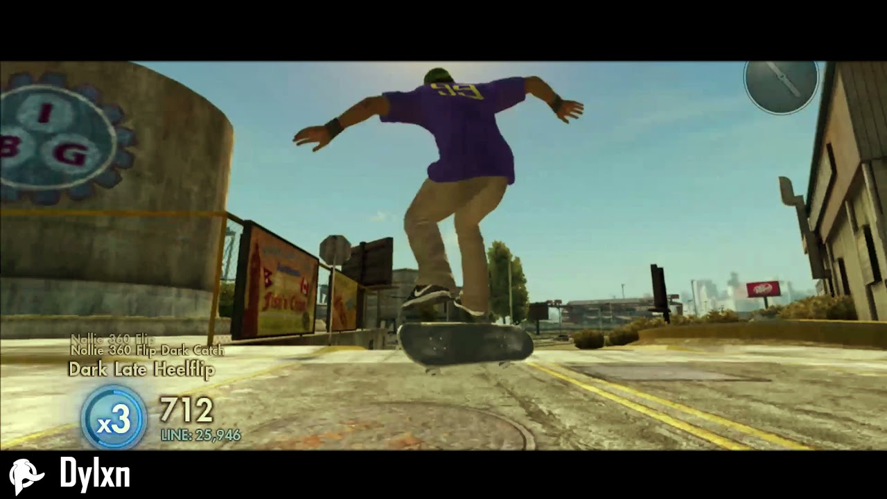 Skate 3 - Trickline Compilation #3 ft Dylxn