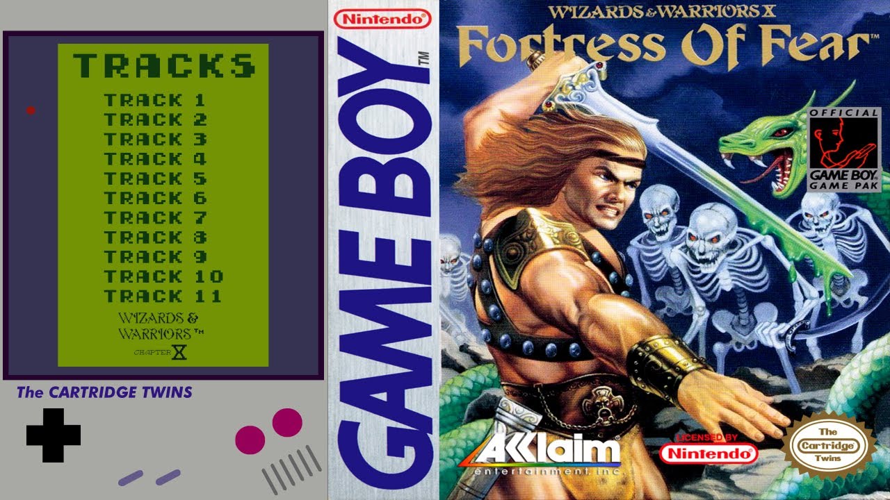 Wizards & Warriors X: Fortress of Fear - Game Boy OST