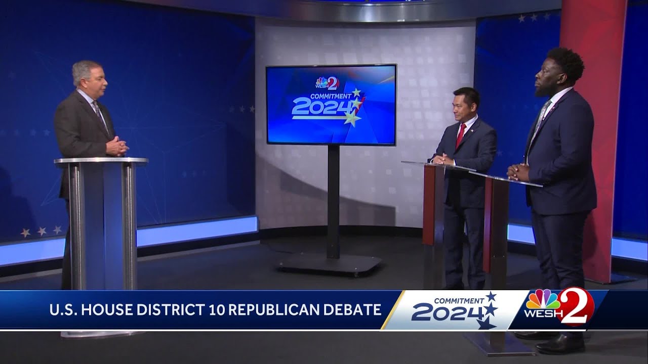 Republican primary debate for Florida's 10th congressional district: Le, Montague