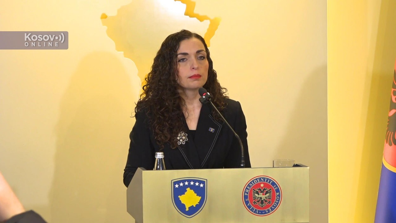 UŽIVO: Priština, Konferencija za medije predsednice Vjose Osmani