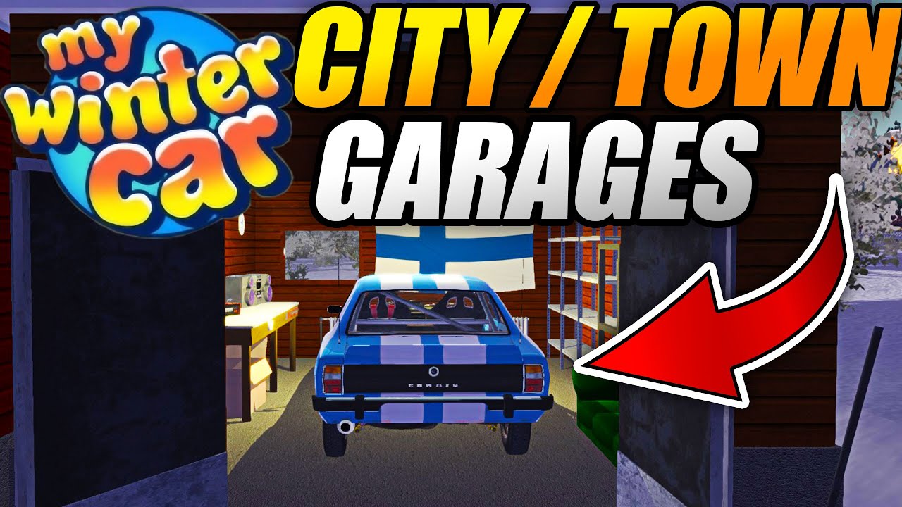 GARAGE IN THE CITY OF PERAJARVI - My Winter Car