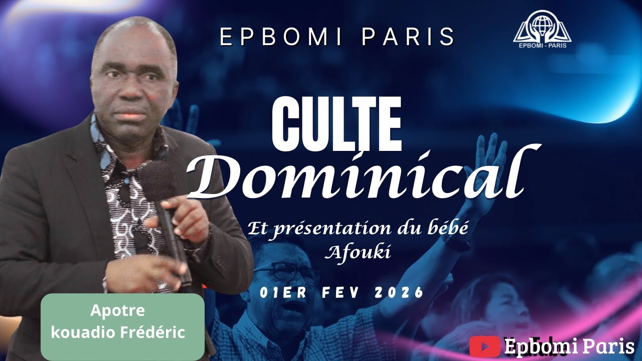 01/02/2026 culte de louange et présentation du bébé AFOUKI