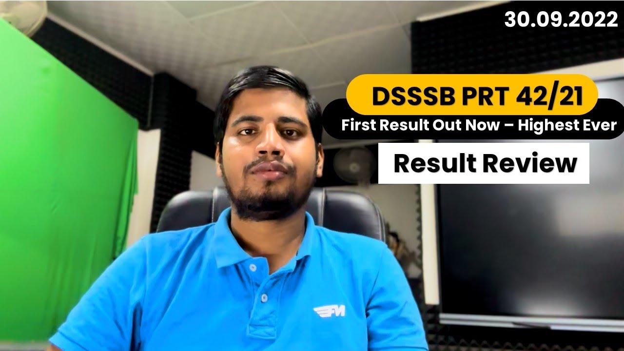 DSSSB PRT 42/21 Result Review - Highest Cutoff Ever - Didn't Make This Time? Watch This !!!