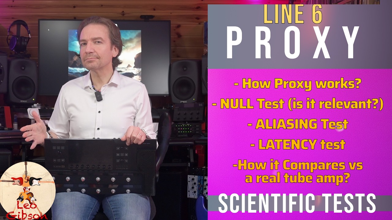 Line 6 Proxy: everything you need to know!...vs real tube amp, aliasing, latency, null test)...