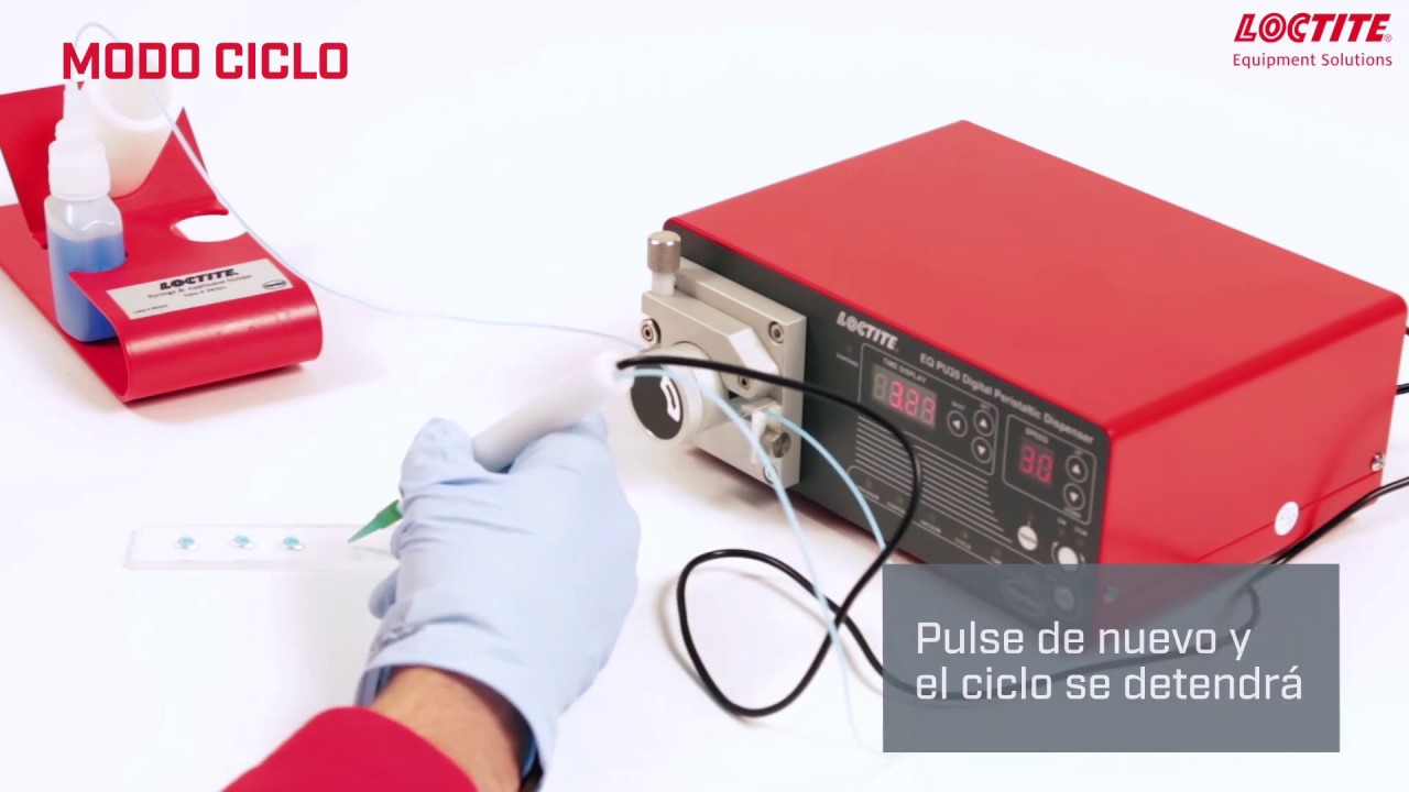 Como Instalar y Utilizar el Dosificador Digital Peristáltico LOCTITE EQ PU20