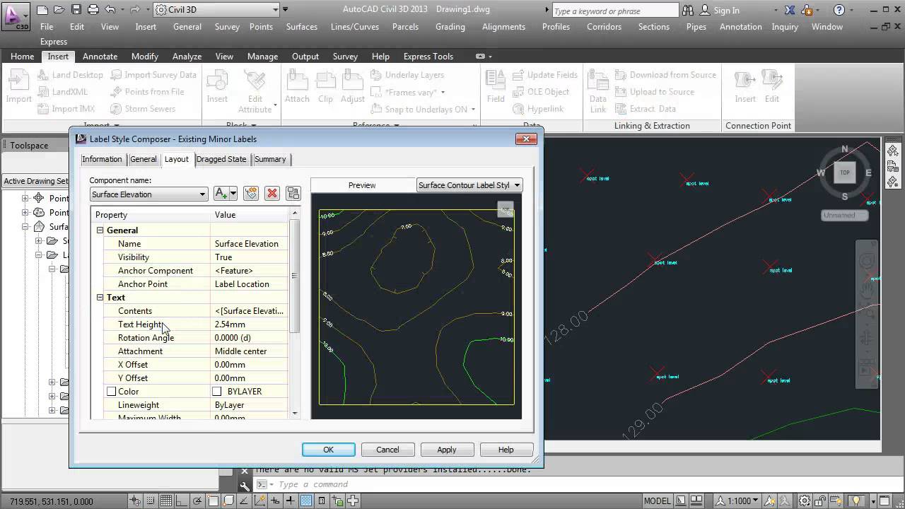 Add Contour Labels and Set The Label Precision