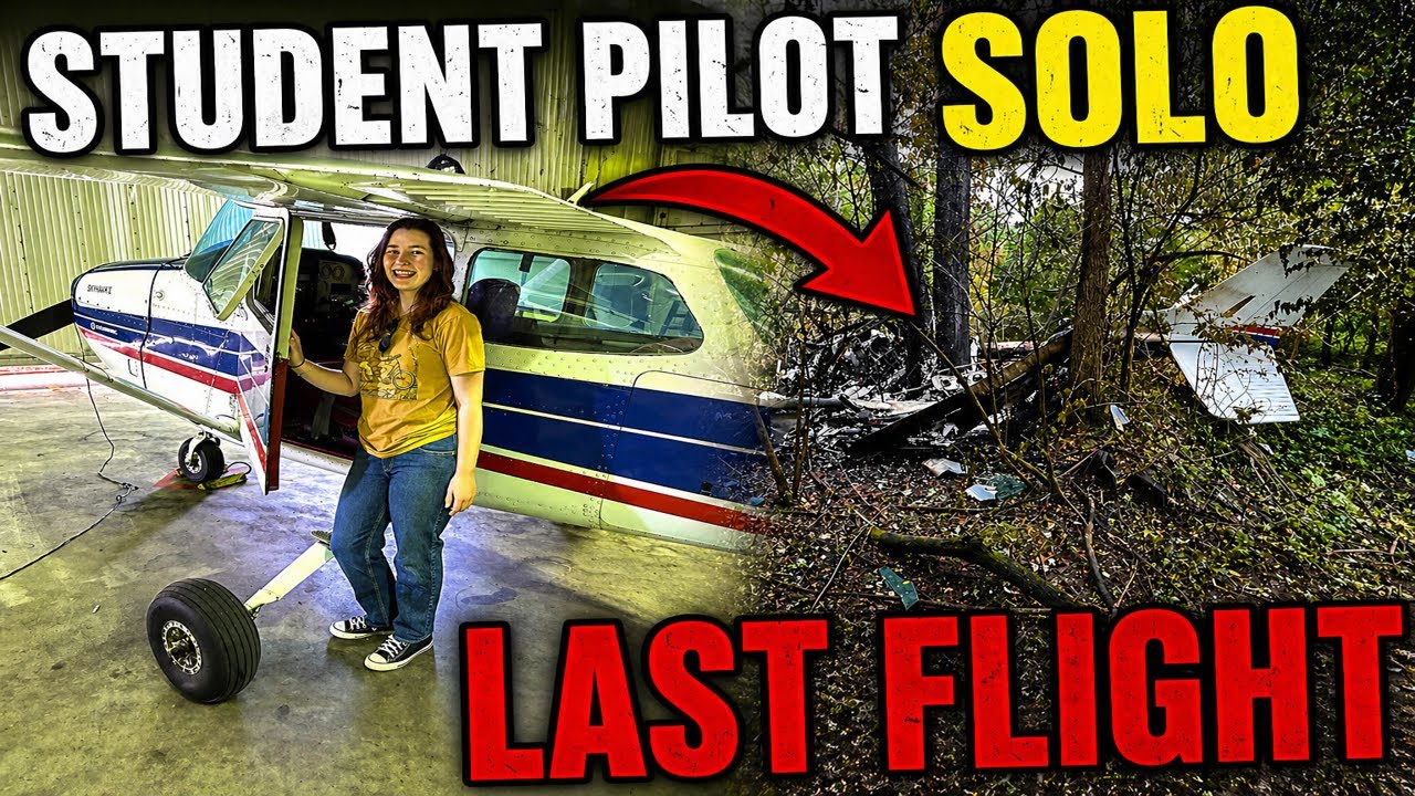 Student Pilot&rsquo;s SOLO Flight Ends in TRAGEDY (17 Years OLD, 27 Flight HOURS)✈️