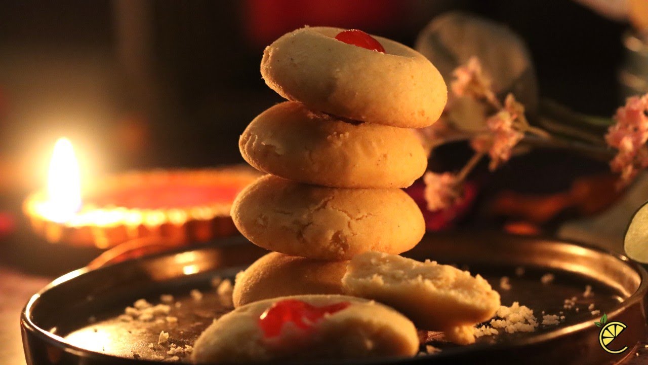 Nankhatai | Semolina Nankatai | Naan Khatai | Mauritian Recipe [Diwali Special]