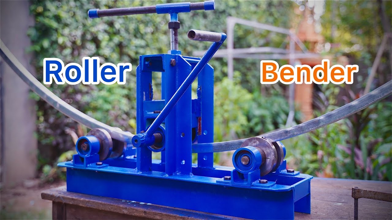 How To Make A Metal Bender | Roller Bender | Homemade | DIY