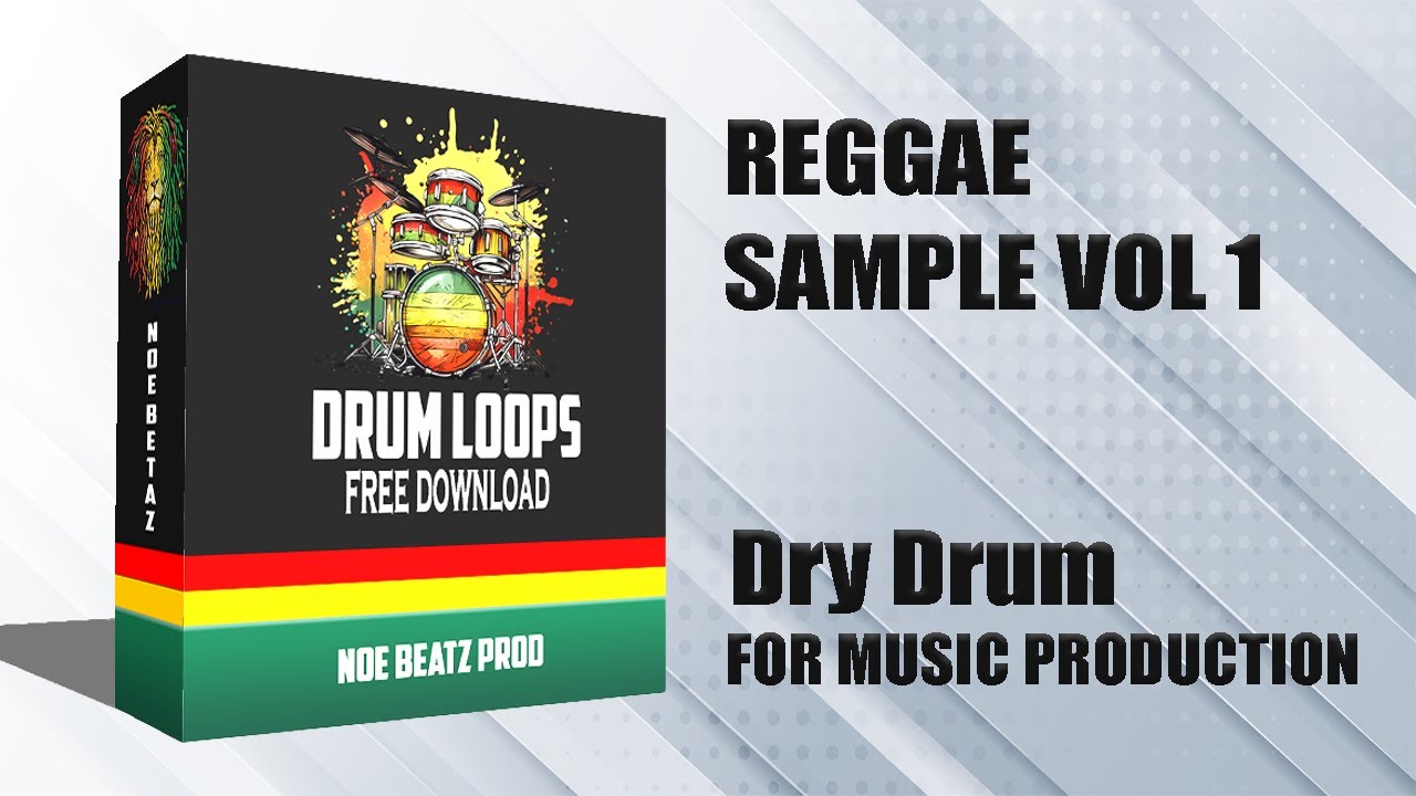 FREE REGGAE DRUM LOOPS SAMPLE PACK VOL 1