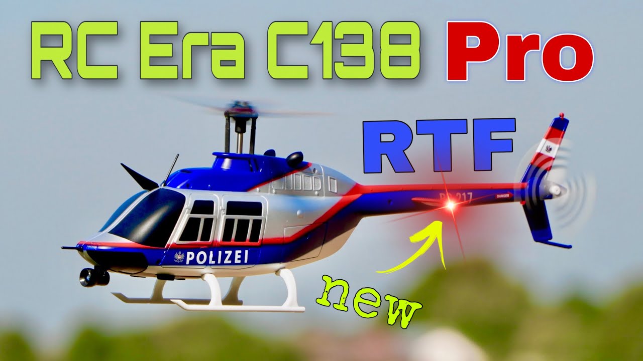 RC ERA C138 PRO | RTF | Bell 206 Jet-Ranger mit Beleuchtungsupgrade | Upgrade Review | deutsch