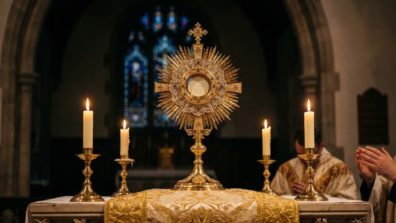 Gregorian Chant Prayer for Eucharistic Adoration | Holy Silence & Deep Sleep