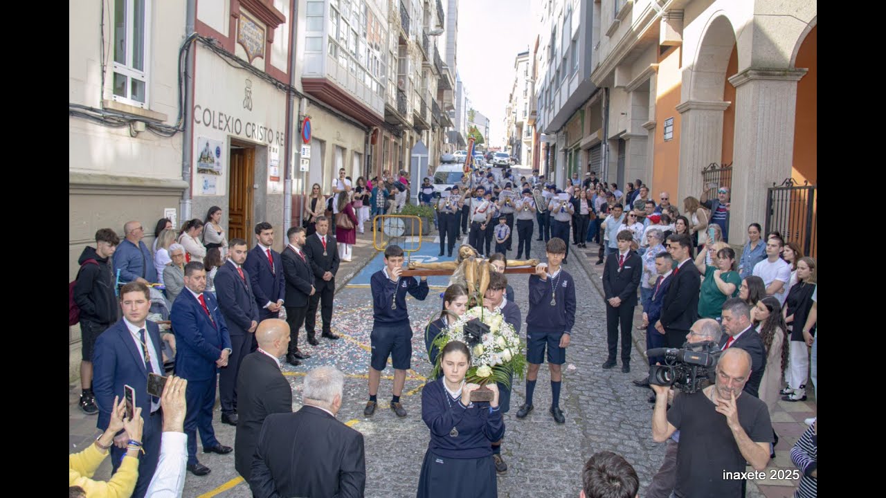 Procesión Traslado Cristo Rey, Ferrol, abril 2025
