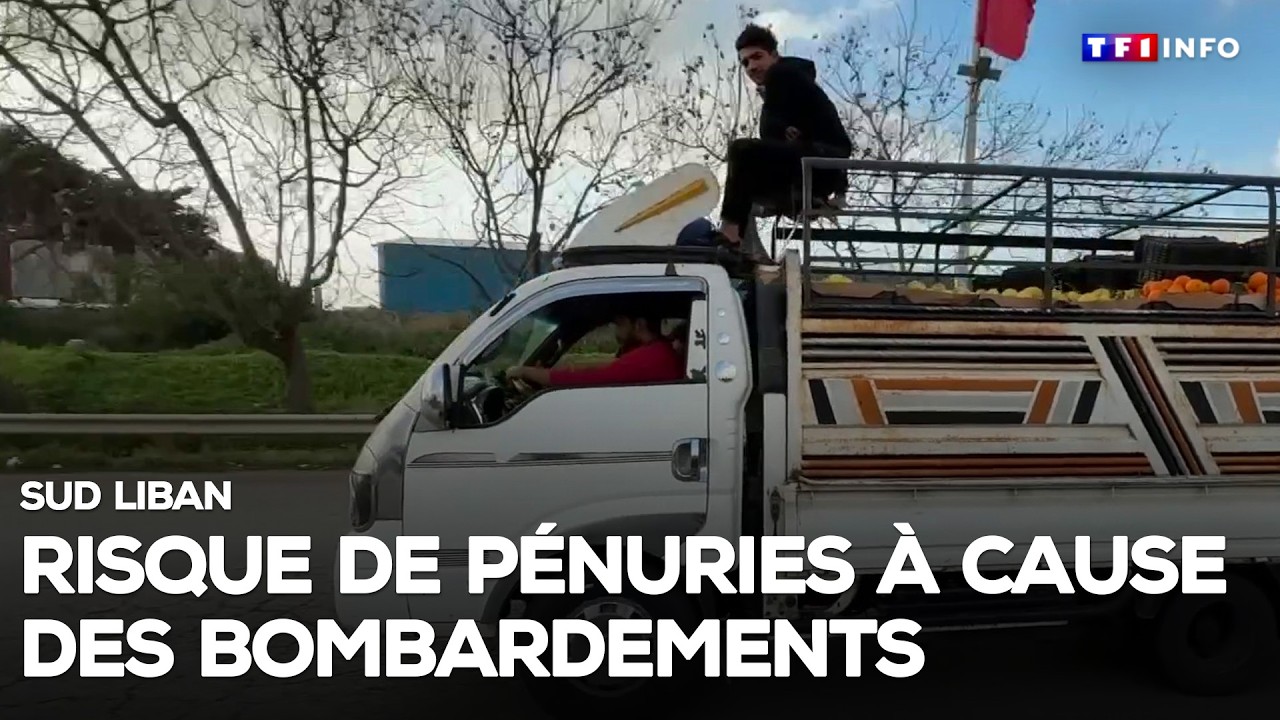 Le sud du Liban ciblé : risque de pénuries｜TF1 INFO