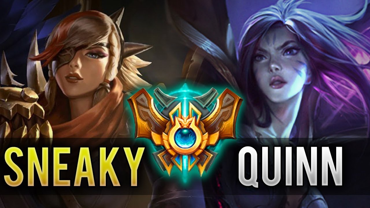Sneaky - Quinn/Bard vs Kai'Sa/Shen - ADC | Challenger