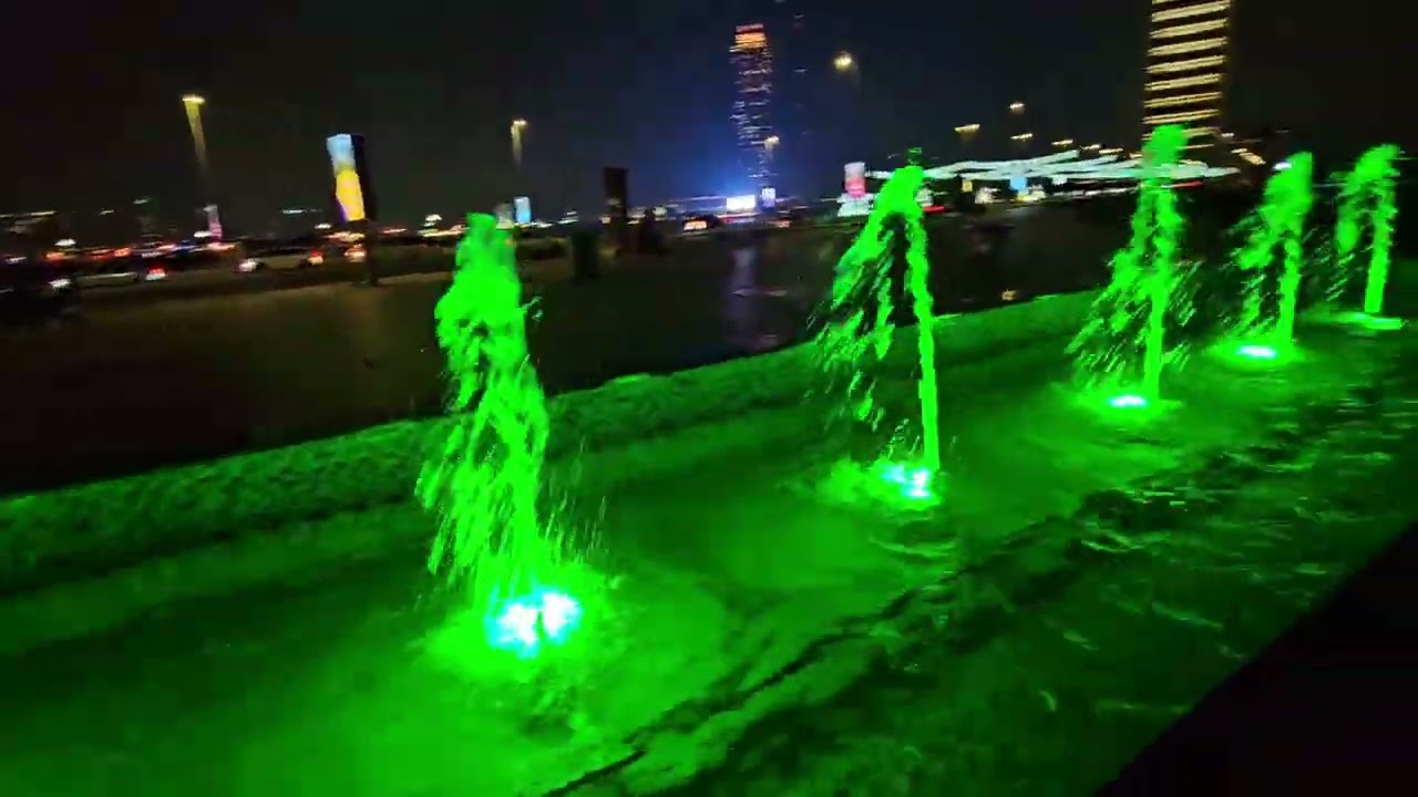Fountain Marina walk Abudhabi UAE