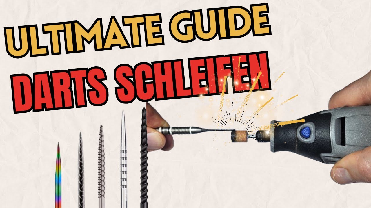 Dartspitzen schleifen / anrauen: ein MUSS bei allen Points?
