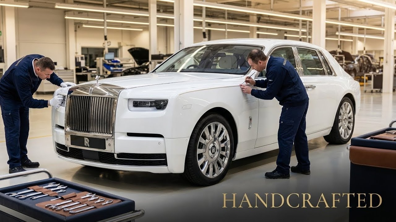 How Rolls-Royce Builds a Phantom From Zero | Pure Luxury Factory ASMR