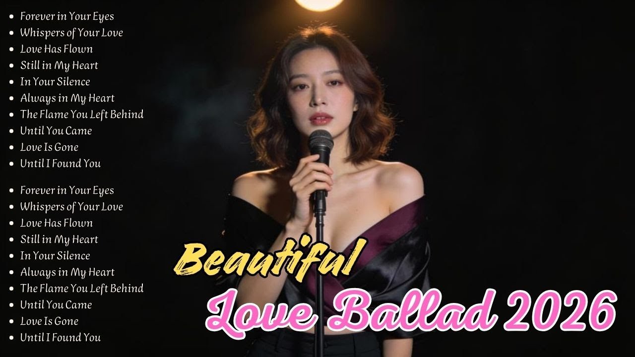 Beautiful Love Songs 2026💖 | Easy-Listening Romantic Ballads & Emotional Playlist
