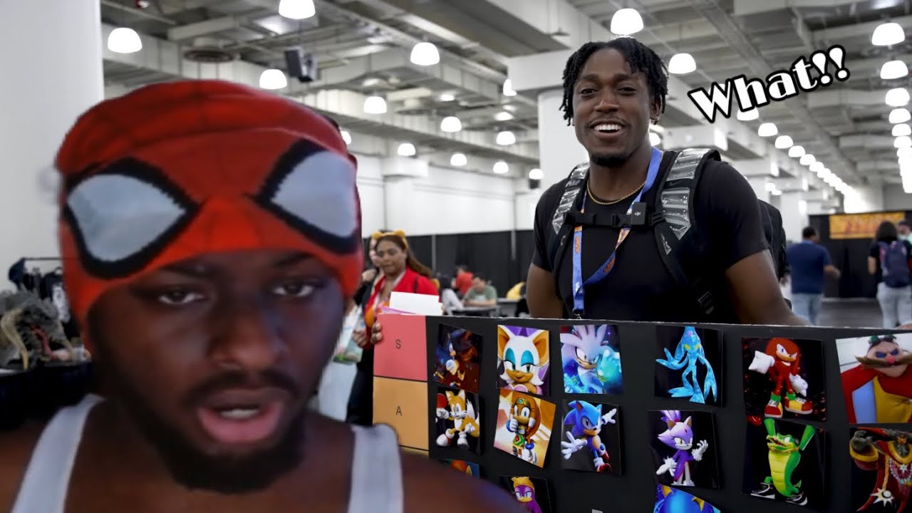 These lineups are crazy | I Asked 100 sonic fans to Make a tier list