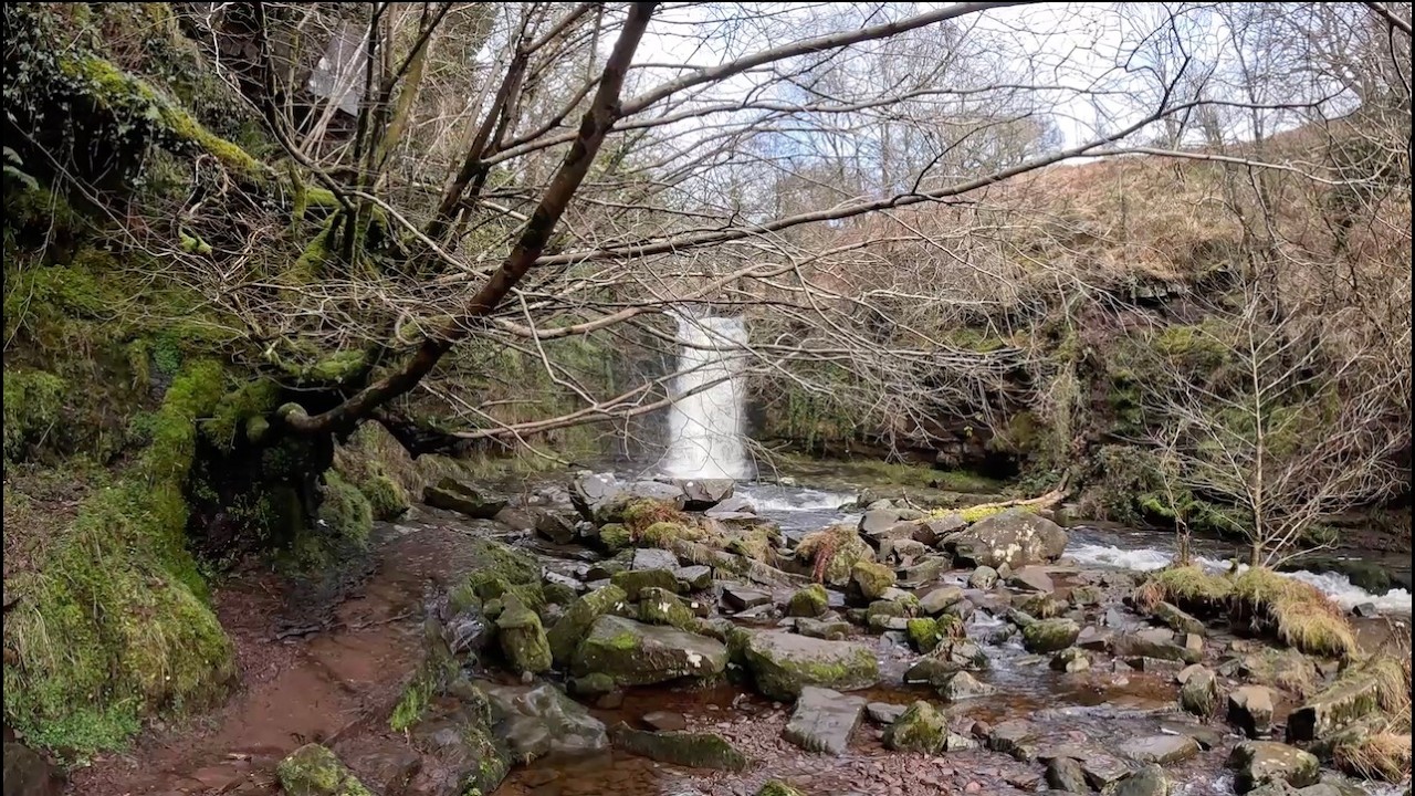 Peaceful Forest & River Walk Deep in the Brecon Beacons | Waterfall Sounds (ASMR)