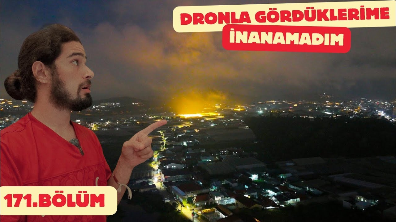 GÖKYÜZÜNDEN DALATI GEZERKEN SARI IŞIĞI TAKİP ETTİM BAKIN NE ÇIKTI ? | Vietnam Dalat