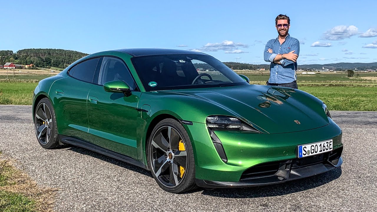 NEW Porsche Taycan Turbo S 2020 - FIRST DRIVE!