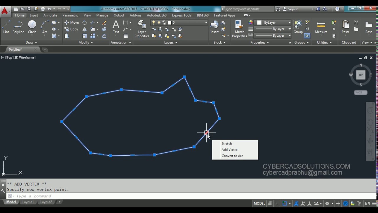 What is a Polyline and how to draw a Polyline in AutoCAD