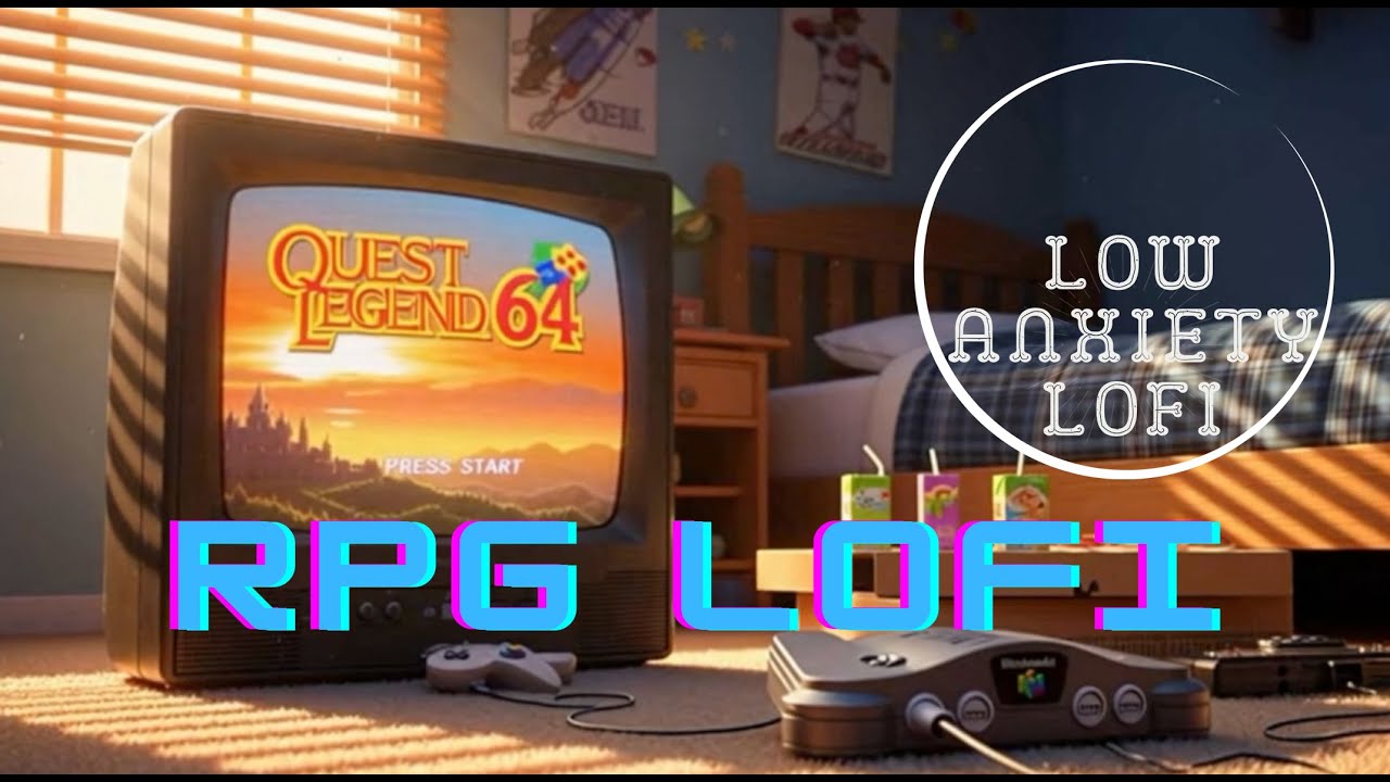 🎮 3 Hours of Nostalgic Lofi for Gamers | Chill Beats for Late Nights & Long Sessions 🎧