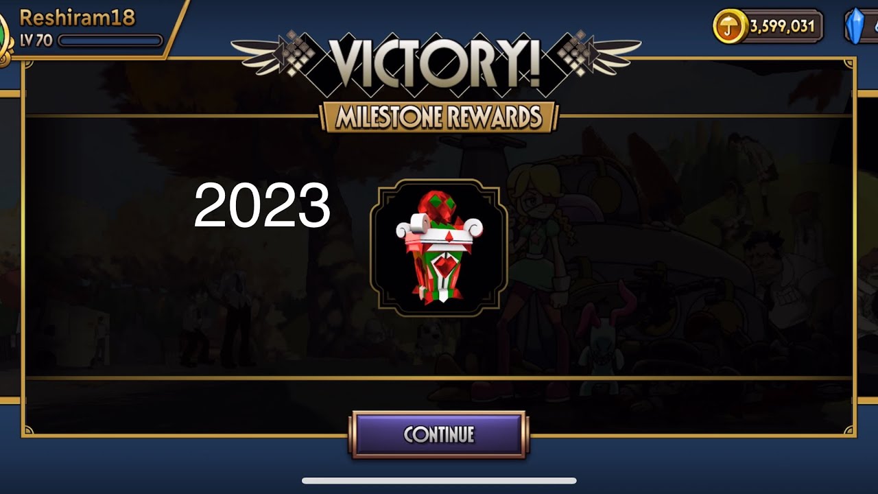 Finishing the 2023 Season’s Beatings Milestones - Skullgirls Mobile