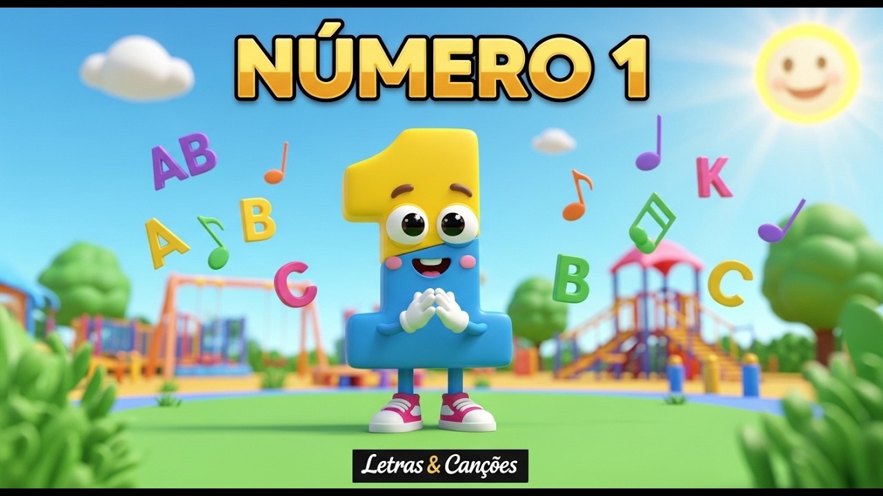 A DANÇA DO NÚMERO UM 1️⃣ | Música Infantil Educativa (BNCC) | Letras & Canções