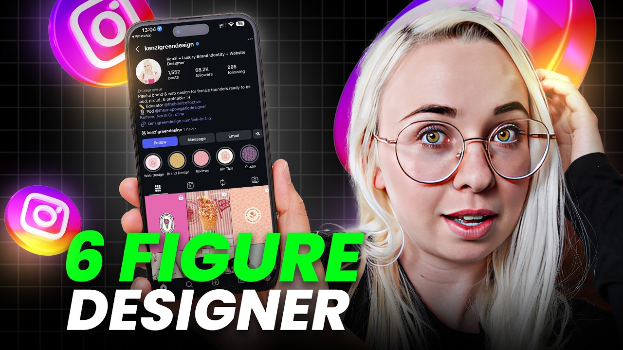 This Is My Instagram As A Six Figure Graphic Designer