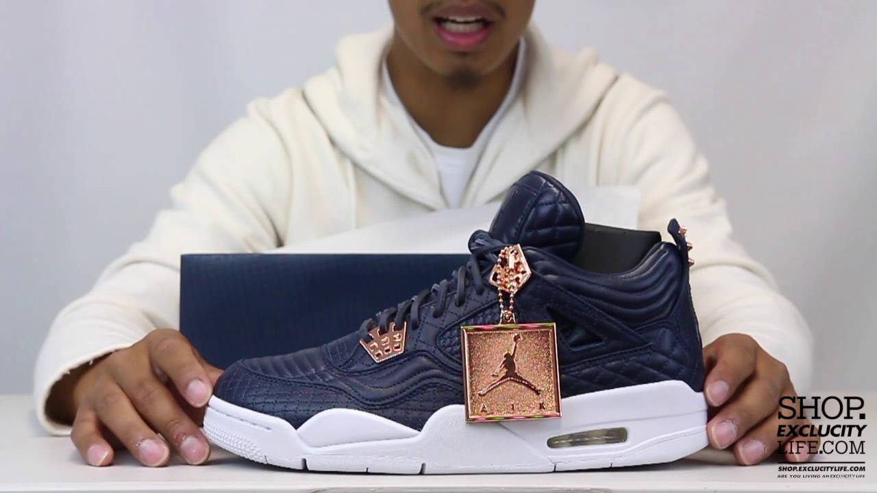Air Jordan 4 Retro Premium "Obsidian" Unboxing Video at Exclucity