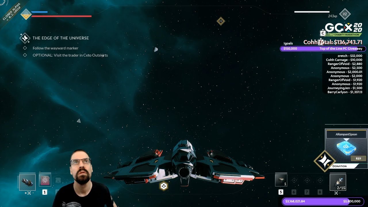 32k Donation on CohhCarnage charity stream
