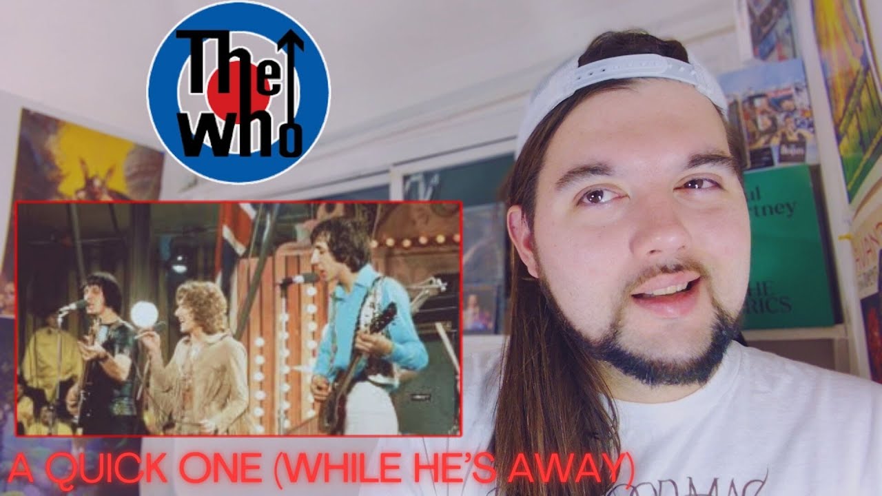 Реакция барабанщика на песню «A Quick One (While He's Away)» группы The Who