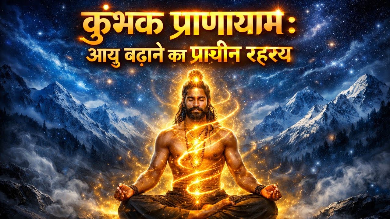 Kumbhak Pranayama Explained | आयु बढ़ाने वाला योग | Breath Holding Secret | Chhupa Gyan 