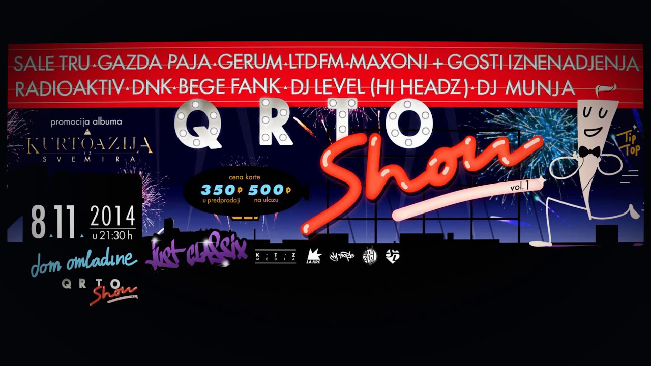 MAXONI - QRTOSHOW (Najava)