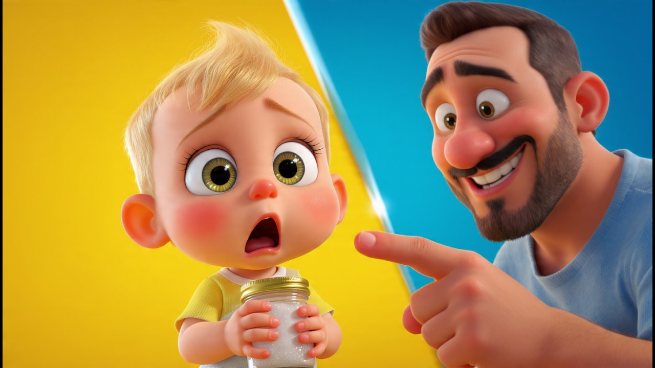 Johnny Johnny Yes Papa 😄 | Funny & Learning Song for Kids | 3D Animation Nursery Rhymes#kidsfun