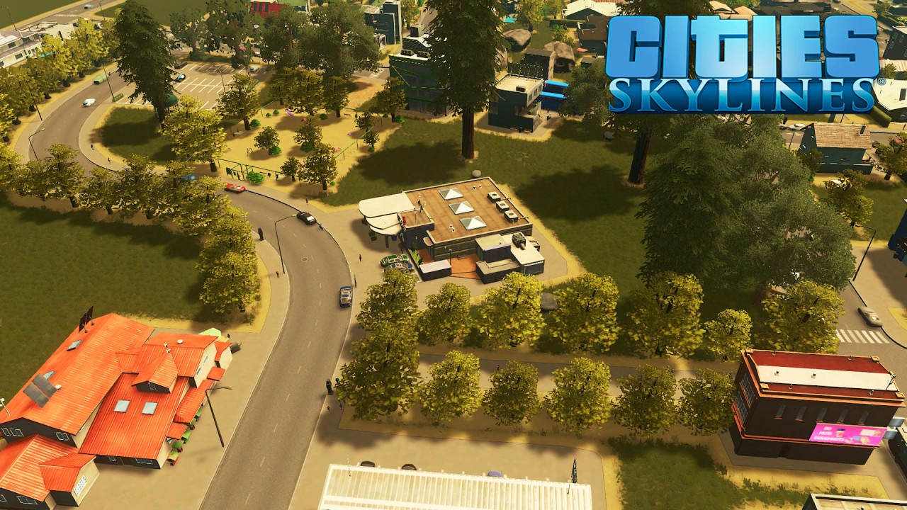 RELOKASI FASILITAS SERVIS DAN DEKORASI KOTA | CITIES SKYLINES EP.4
