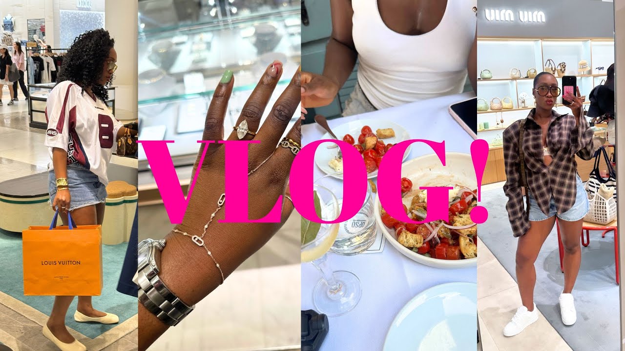 VLOG: Shopping - In search for Sunglasses, Loving London! | Shade Karima