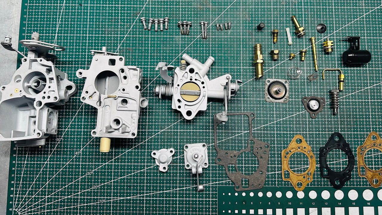 Renault 12 1400 TX Tek Boğaz Karbüratör Restorasyonu