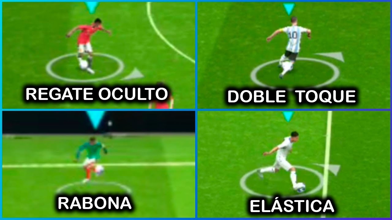 ¿Cómo hacer REGATES en EFOOTBALL MOBILE 2025? // TODOS LOS REGATES BIEN EXPLICADOS